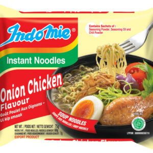 Indomie Onion Chicken 75g - snabbnudlar med kycklingsmak och lök
