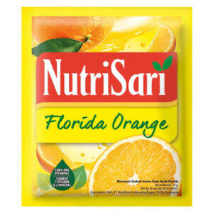 Nutrisari Florida Orange - pulver - apelsinsmak - 10x11g
