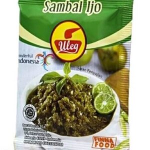 Finna Sambal Uleg Ijo 10x18g - chili sambal med grönchilismak