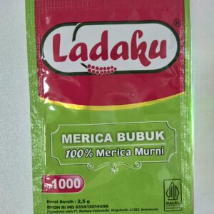 Ladaku Merica Bubuk 12x4g - mald vitpeppar